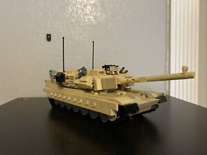 Ultra M1a2 Abrams Main Battle Tank REAL LEGO® bricks Not Brickmania