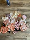 LOT OF 25 NWT-ASSORTED BABY GIRL 6/9 Months Headbands/Clothes/bibs