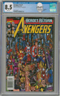 George Perez Personal Collection Copy CGC 8.5 ~ Avengers #2 Thor She Hulk Namor