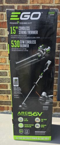 EGO ST1502LB 15-Inch Trimmer & Blower Combo Kit w/Battery & Charger