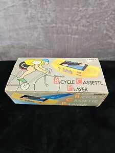 BICYCLE CASSETTE PLAYER OsakiBC-8 B/O Stereo Vintage 80s collectible toy  Tested