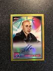 2021 Topps Finest Mike Bibby Gold Refractor Auto Autograph #/50