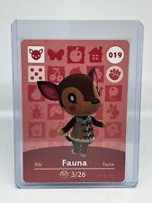 Fauna #019 - Animal Crossing Amiibo Card ( New/Unscanned Official Amiibo)