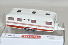 HO 1/87 scale Wiking 009248 Caravan camper travel trailer rv WILK red/white