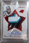 2019 Flawless Luke Kuechly Star Swatch Signatures Ruby Ser. 1/10