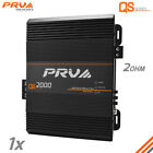 PRV Audio QS2000 2 Ohms Full Range Digital Car Amplifier 2000 Watts Compact 2k