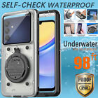 Self-Check Waterproof Case Cover for Samsung Galaxy A54 A15 A25 A34 A14 A23 A03s