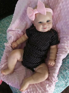 Handmade Realistic Reborn Baby Dolls Vinyl Silicone Newborn Doll Real Girl Gift