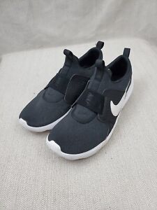 Nike AD Comfort Running Shoes Mens Size 11 Black White Slip On Mesh Sneakers
