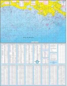 Hook-N-Line F117  LA - MS Gulf of Mexico Offshore Fishing Map