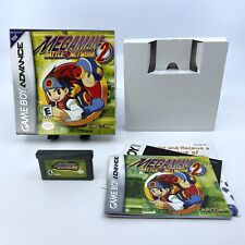 Mega Man Battle Network 2 (Gameboy Advance GBA 2002) *RARE* CIB Box/Manual/Game