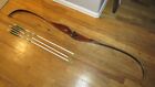 1960s wood  Wards Western Field 101583  45# 28''  Recurve Bow 62 