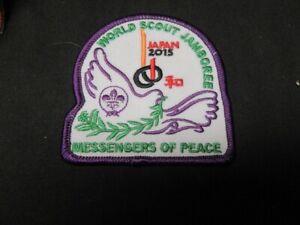 2015 World Jamboree Messengers of Peace Patch    J19