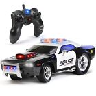 Kidirace Remote Control Police Car Toy with Lights and Sirens - Rechargeable