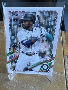 New ListingTAYLOR TRAMMELL RC 2021 TOPPS HOLIDAY ROOKIE #HW154 MARINERS