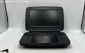 RCA DRC99392E Black 9 Inch Screen Rechargeable Battery Portable DVD Player