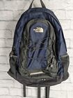 The North Face Jester Backpack Navy Blue Laptop Trail Hiking Travel Daypack S10