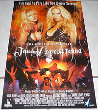 JANINE Lindemulder Loves JENNA Jameson Rare Poster! MINT!