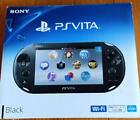 SONY PlayStation Vita Wi-Fi Model Black PCH-2000 ZA11 Vita Cosole Japan NEW