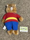 Vintage 1998 Teddy Ruxpin Talking Bear & Cassette Tape -FOR PARTS OR REPAIR ONLY