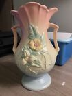 New ListingVtg Hull Art Pottery Vase W-13 Floral Flowers 9-1/2