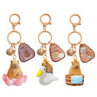Cartoon Capybara Keychain PVC Pufferfish Key Chain Hand Bag Pendant Charm