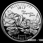 2002 S SILVER PROOF MISSISSIPPI STATE QUARTER 90% Silver