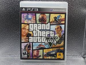 PlayStation 3 PS3 Grand Theft Auto V Five Tested & Working With Manual & Map