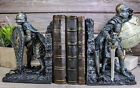 Medieval Dragon Heraldry Knight Bookends Statue 8