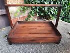 New ListingNICE! Antique Wood Tool Box Caddy Berry Basket Carrier 18x12 Primitive