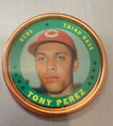1971 Topps Coins Tony Perez Cincinnati Reds Very Clean