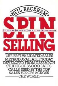 SPIN Selling - Hardcover By Neil Rackham - GOOD