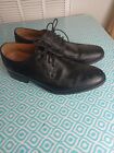 Men’s Black Dress Shoes Size 12 M Bostonian Classic Leather Oxfords Wingtip