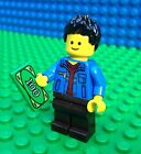 Lego City Town DART PLAYER from 10246 Money Messy Hair Minifig Minifigure
