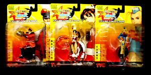 Capcom vs SNK Set of 3 Figures Series 1 Mai Shiranui + Cammy + M Bison New 2006