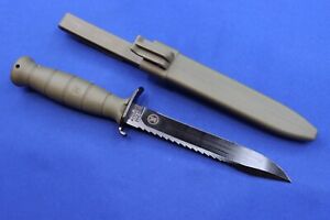 Glock Model 81 Field Knife AUSTRIAN Military Group Marked Blade OD Green Sheath