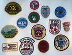 Lot Of 14 Clean Vintage Patches Police Boy Scout Sheriff Sports Authentic Cool