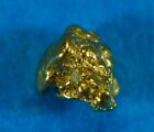 Alaskan-Yukon BC Gold Rush Natural Gold Nugget 0.07 Grams Genuine