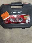Husky 119-Pc Mechanics Tool Set Hard-Stamped Size Markings W/Platic Storage Case