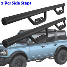 Drop Nerf Bar For 2021-2024 Ford Bronco 4 Door Running Boards Side Step BOC