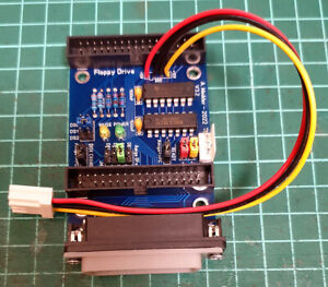 Amiga Floppy Drive Adapter for internal / external connection - assembled