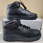 Nike Air Force 1 Mid '07 Triple Black Mens Size 10 New CW2289-001
