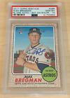 New Listing2017 Topps Heritage Real One Autographs 💎 ALEX BREGMAN Rookie RC Auto 💎 PSA 10
