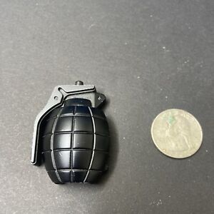 RARE Vestal Grenade Shaped Small Black Watch. Unisex. Japan Mov't. UNIQUE LOOK!
