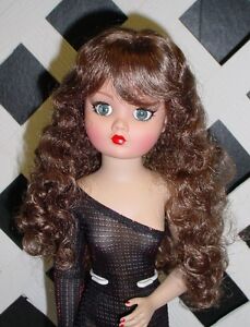Doll Wig Monique #102 size 14/15 BROWN Fits My Twinn