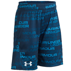 Under Armour Boys Wordmark Fade Boost Loose Fit Shorts ,Blue