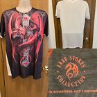 Anne Stokes Collection 2018 T-Shirt Graphic Dragon/Cross by Logo Vision Large