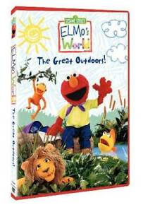 Elmo's World - The Great Outdoors - DVD - VERY GOOD