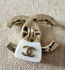 Auth Chanel 2023 Cruise Brooch