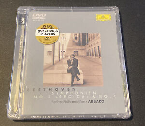 Beethoven - Symphony No. 3 and No. 4 - Abbado Multichannel 5.1 Audio DVD Sealed